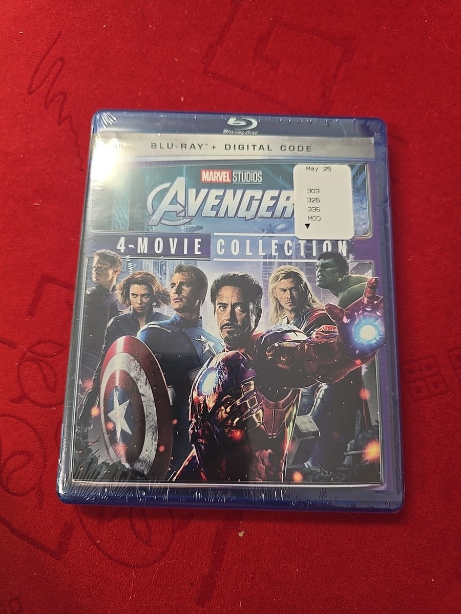 Avengers: 4-Movie Collection (Marvel) (Blu-ray) for sale online - Main Image