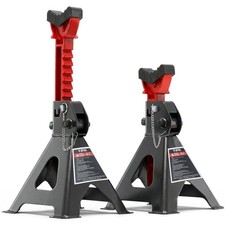 2x Unterstellböcke Abstellböcke Stützböcke 3T mit Gummi PKW SUV KFZ Wagenheber