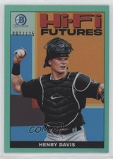 2022 Bowman Hi-Fi Futures Aqua Refractor 92/125 Henry Davis #HIFI-17 he0