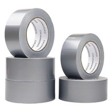 CHUANGSEED 5Pack Strong Cloth tape Silver duct Tape 50mm x 27.4m adhesive clo... 0.20 per metre
