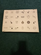 Yarn Advent Calendar Box 24 Days Christmas Advent Calendar NEW - Corners Bent