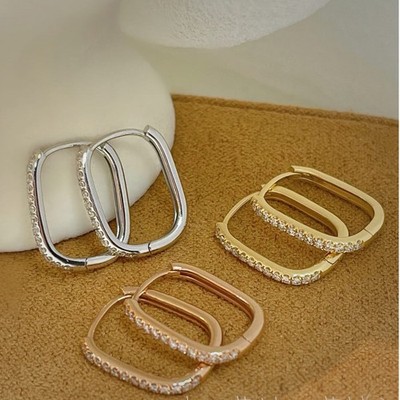 18K Gold French Knot Diamond Earrings   Minimalist & Elegant Everyday Luxury
