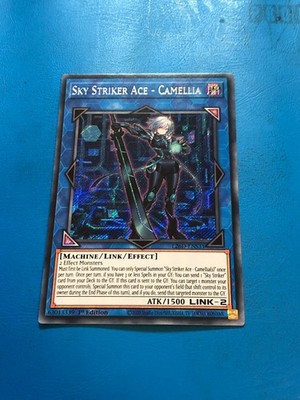 Yugioh Secret Rare Sky Striker Ace - Camelia L26D-ENS31 1. Auflage