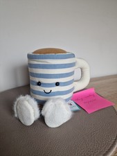 Jellycat Amuseables Rosie Lea Mug of Tea Idependent Exclusive Cuppa NEW