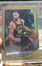 2025-2026 Bowman Basketball Steph Curry TRUE GOLD Refractor /50 Warriors