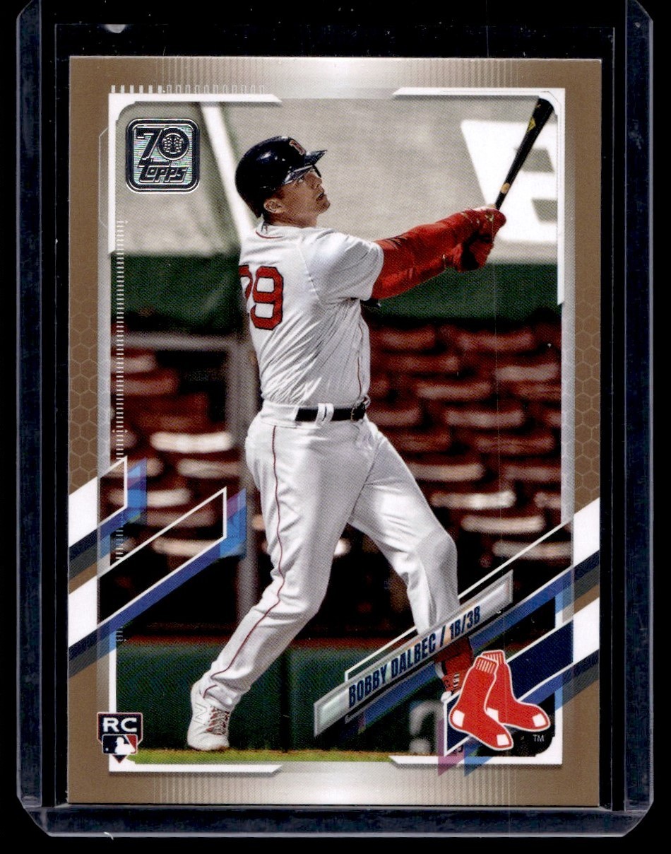 2021 Topps Gold Bobby Dalbec 0571/2021 Boston Red Sox #26