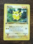 Pokemon Jungle 1st Edition Pikachu 60/64 Non Holo LP-