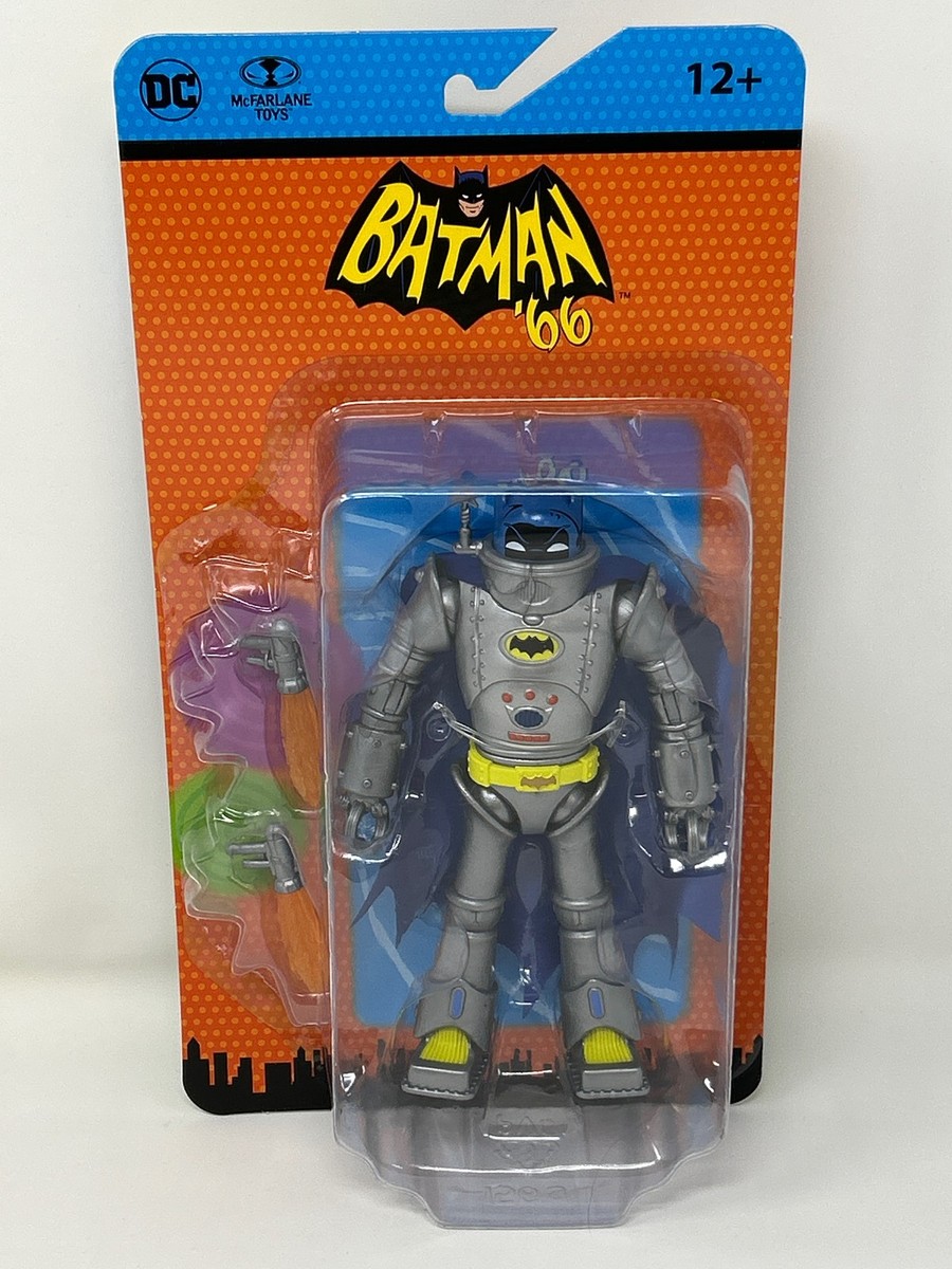 McFarlane Toys - DC Retro Robot Batman Batman 66' Comic 6in Action
