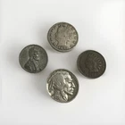 US OLD COINS- Indian Head CENT, WW2 Steel Cent, Liberty V & Buffalo-NO JUNK #ML2
