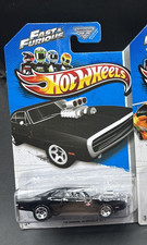 2013 Hot Wheels Fast & Furious BLACK 70 DODGE CHARGER R/T HW CITY 3/250