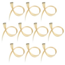 Beige Hair Piece Clip in Hair Extensions Durable Reusable for Home Use