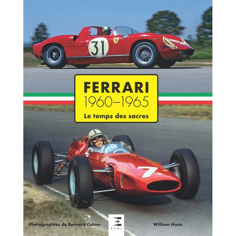 Ferrari le temps des sacres 60-65 beau livre de collection automobile état neuf