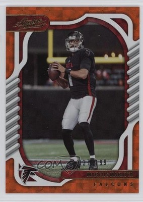 2022 Panini Absolute Orange Mosaic /199 Marcus Mariota #3 1l74