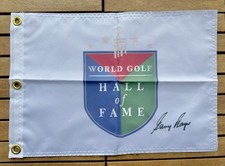 GARY PLAYER SIGNED GOLF PIN FLAG THE BLACK KNIGHT GOLF HALL OF FAME RACC B