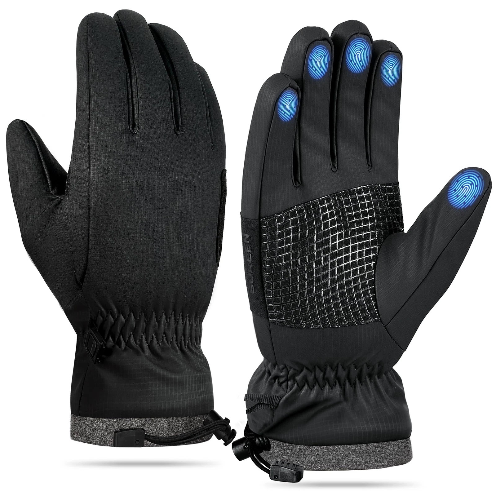 Windproof Winter Gloves for Cold Weather, Soft Warm Touchscreen Anti-Slip Men...
Opens in a new wind