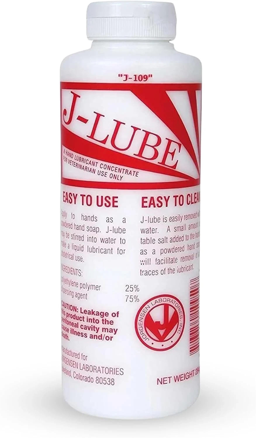 JorVet J-Lube Veterinary Obstetrical Lubricant Powder - Easy
