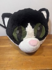 Dan Dee Maskimal Black Cat Big Greeter Head Costume Cosplay Mask 17" FREE SHIP
