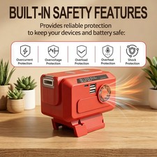220V Portable Power Inverter for Milwaukee 18V Battery,AC  USB Output  promotion