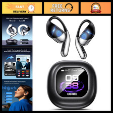 Real-Time AI Translation Earbuds - 198 Languages, Bluetooth 6.1, Touch Case, 4-i