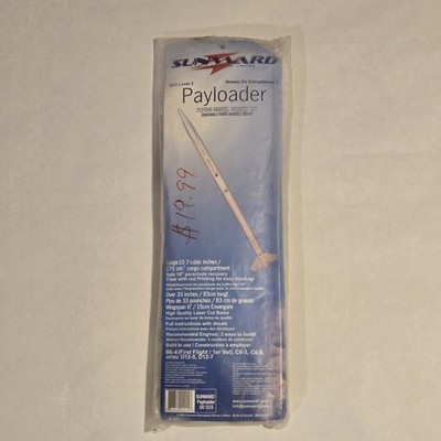 Vintage Sunward Payloader Model Rocket Kit - Factory Sealed -Made In ...