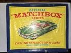 1968-lesney Matchbox Car Carry Case & Sears Garage Play Set Plus Loose Diecast