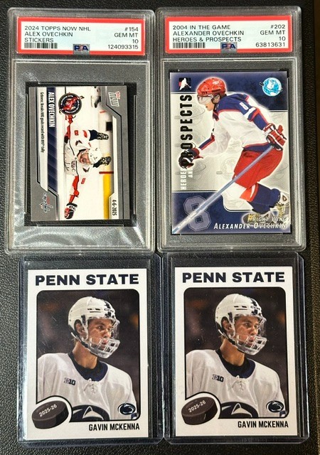 Alexander Ovechkin Card Lot.  In The Game Phenoms SP.  Heroes and Prospects. view 4