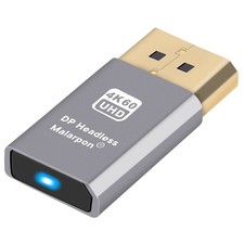 4K60Hz DP Headless Dummy Plug Display Emulator: Lightweight, Environment-frie...