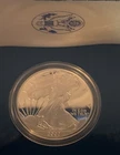 2002-W $1 US Mint Proof American Silver Eagle w/ Box