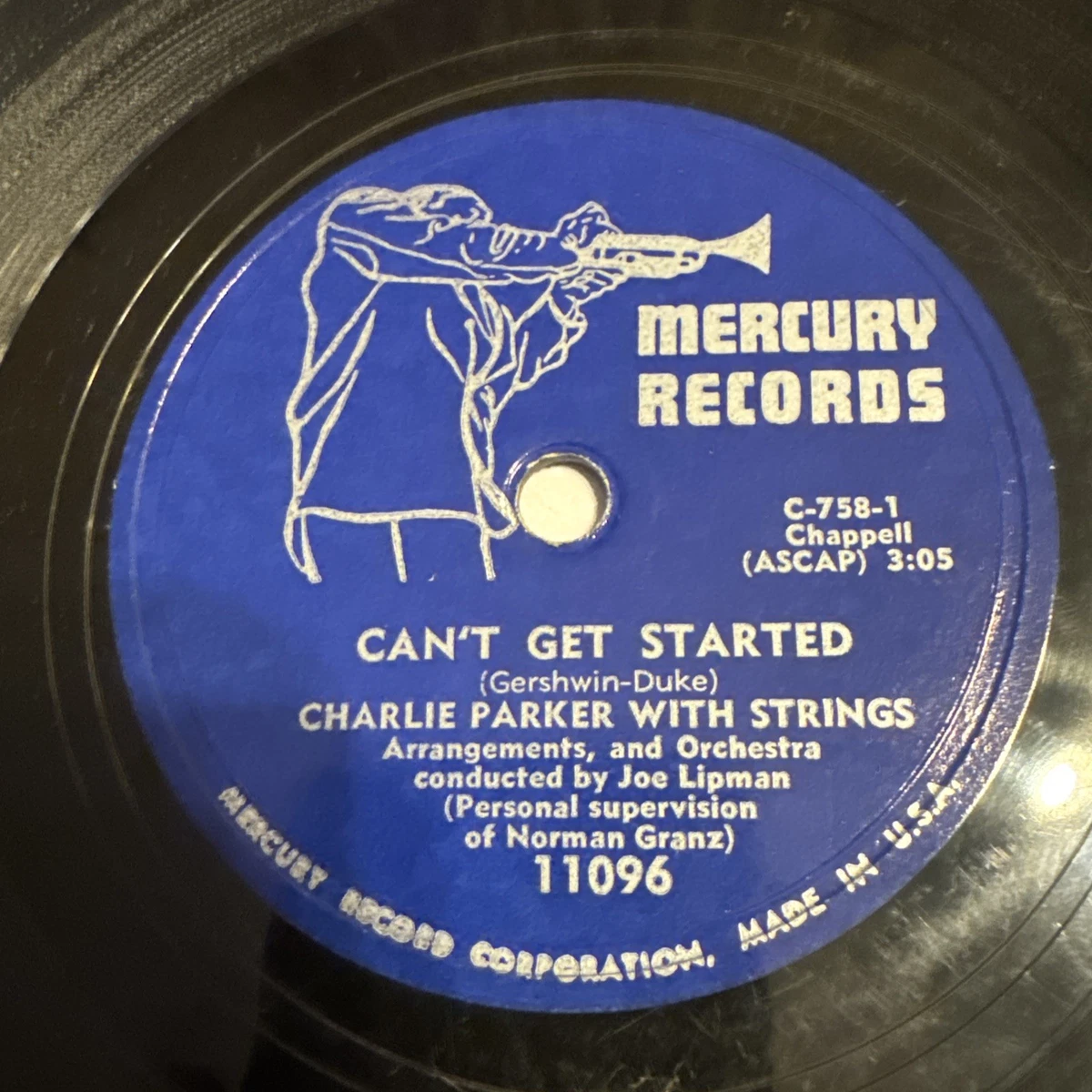 Las mejores ofertas en Charlie Parker discos de vinilo de 78 RPM