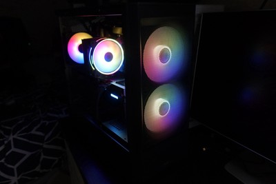 Custom RGB Gaming PC   Ryzen 5 7600 & RX 7600 XT   Free Cleaning Kit