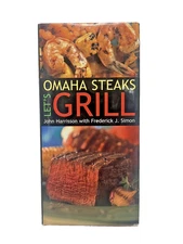 Omaha Steaks: Let's Grill  Cookbook Hardcover, by John Harrisson Good Condition