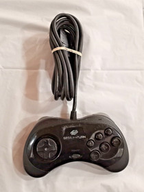 Sega Saturn Console MK-8000 with Games No Cables Tested and Working