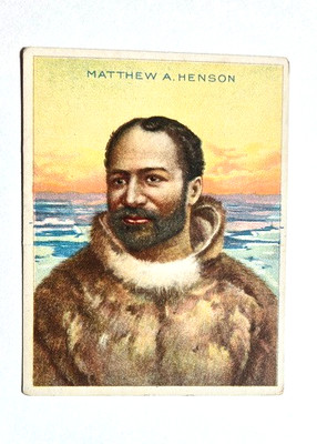 T118  Matthew A. Henson, #13, The World's Greatest Explorers, 1911 Set Break, EX