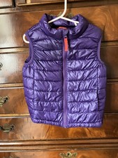 Primary childrens size 4-5 purple puffer vest new without tags