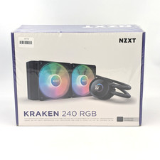 NZXT KRAKEN 240 RGB High Preformance 240mm Liquid Cooler RL-KR240-B1 - Black
