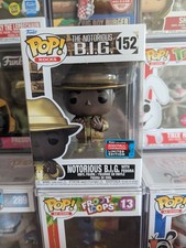 Notorious B.I.G Funko Fedora Gold Pop Vinyl LE #152 NYCC 2022 Comic Con Exlusive