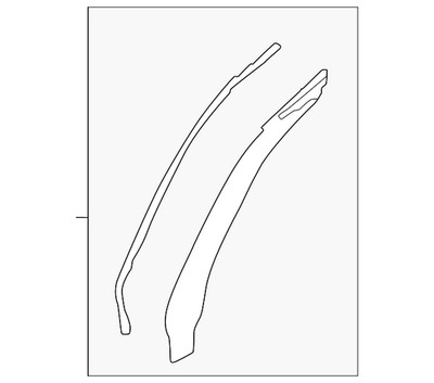 Genuine Subaru Lower Molding 91112VC300