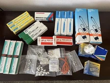 Lot of Halogen Lamps and Electrical Accessories - Mixed Brands and Models