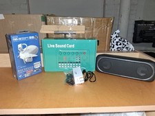 Live Sound Card Remax Earbuds Muse Bluetooth Speaker Bundle
