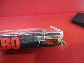 Rambo (Nintendo NES) COMPLETE w/ Manual, game, & **DAMAGED BOX**