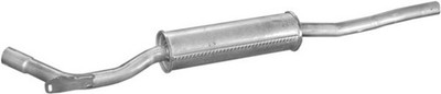 POLMO Mittelschalldämpfer 01.03 für 33B PASSAT 32B 32 AUDI 33 VW SANTANA B2 B1