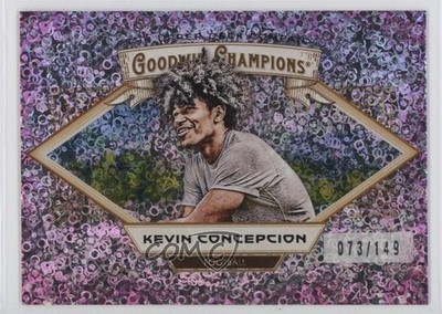 2025 Goodwin Champions Horizontal Pink Confetti /149 KC Concepcion Kevin #89 0he