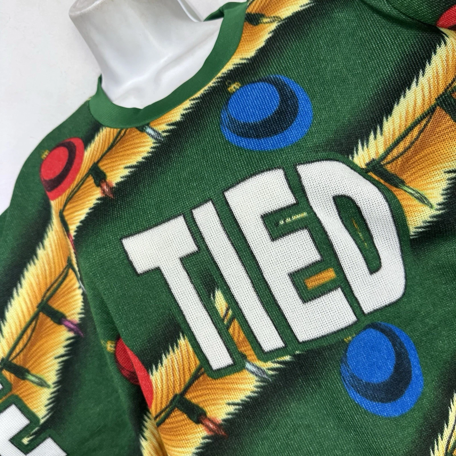 MAD Engine Yule Tie Double Sweater Funny Ugly Christmas Sweater One Size