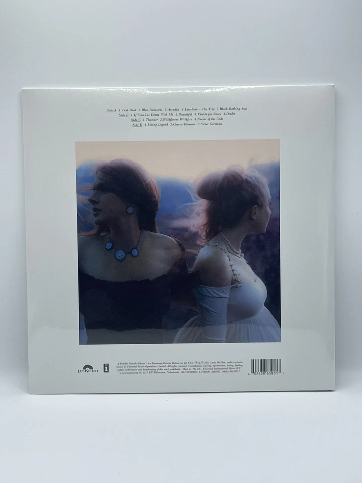 NEW Lana Del Rey Yellow BLUE BANISTERS AND Coke Green LUST FOR LIFE Color VINYL - Imagem 4 de 4