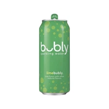 Bubly Lime Flavor Sparkling Water 12 fl. oz. 8 Cans/Pack 3 Packs/Carton (17144)