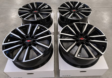 22 Black Wheels Rims Fits Chevy Silverado Tahoe Suburbans Set4 New