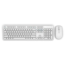 Dell KM636 Wireless Keyboard and Mouse Combo (White)