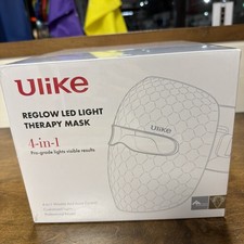 Ulike ReGlow LED Light Therapy Mask, Red Light Therapy for Face, 4 Modes with Re