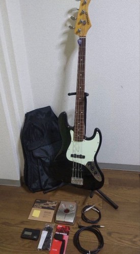 Black Bass + VOX Headphone Amp + Accessories