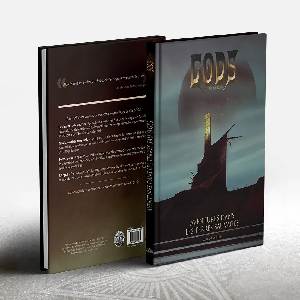 GODS Aventures Dans Les Terres Sauvages edition reliee avec illustrations couleur